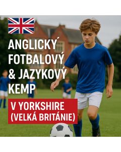 Letní anglický kemp s fotbalem v Británii