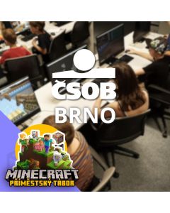 Příměstský tábor ČSOB_Minecraft_3. turnus: 15. - 19.7.2024 BRNO