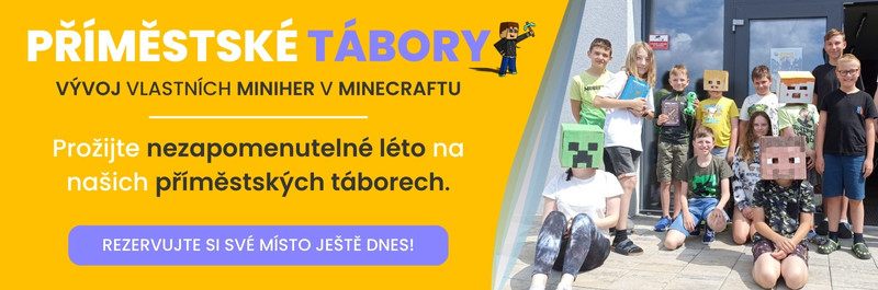 Příměstské tábory Minecraft