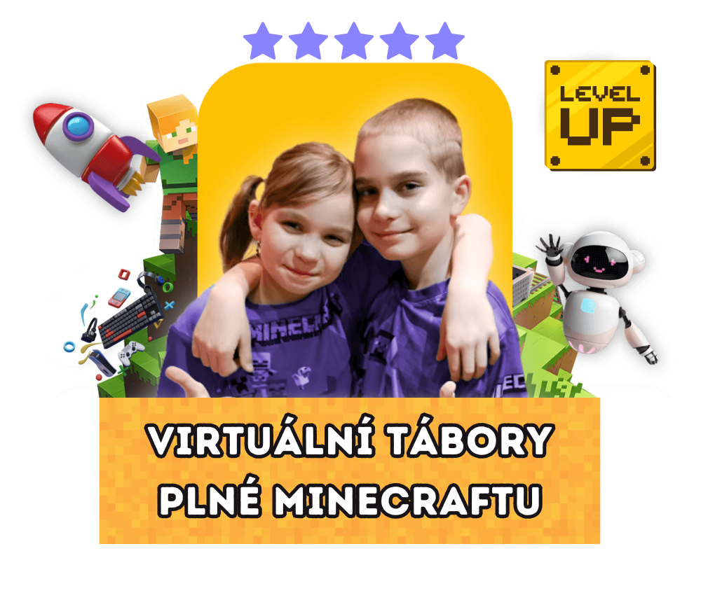 Virtuální tábor Minecraft| BridgeAcademy